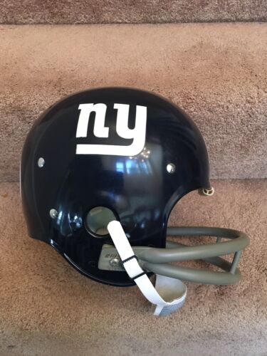 Riddell Kra-Lite TK2 Suspension Football Helmet 1970 New York Giants Tarkenton Sports Mem, Cards & Fan Shop:Fan Apparel & Souvenirs:Football-NFL Riddell   