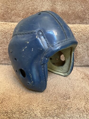 MacGregor Authentic H612 Leather Suspension Football Helmet Size 7 1/4 Sports Mem, Cards & Fan Shop:Fan Apparel & Souvenirs:Football-NFL MacGregor