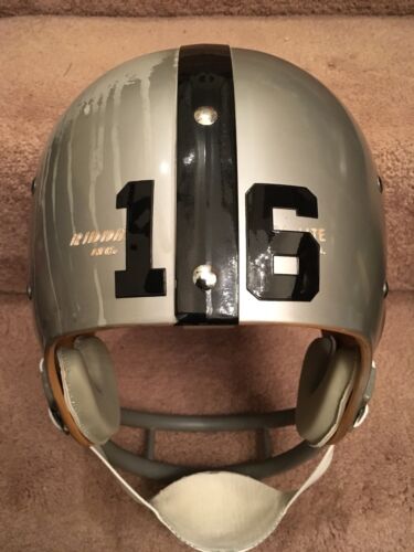 Vintage Riddell Kra-Lite TK2 Football Helmet-1971 Oakland Raiders George Blanda Sports Mem, Cards & Fan Shop:Fan Apparel & Souvenirs:Football-NFL WESTBROOKSPORTSCARDS   