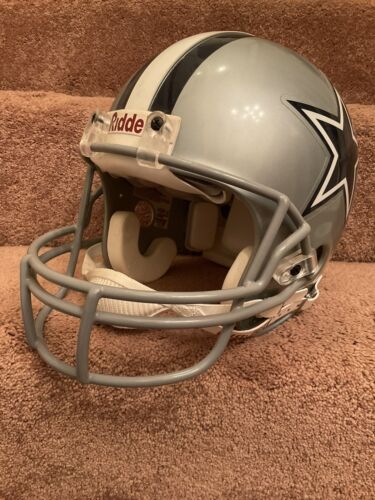 RIddell VSR-2 Football Helmet Officially Licensed Dallas Cowboys Troy Aikman Sports Mem, Cards & Fan Shop:Fan Apparel & Souvenirs:Football-NFL Riddell