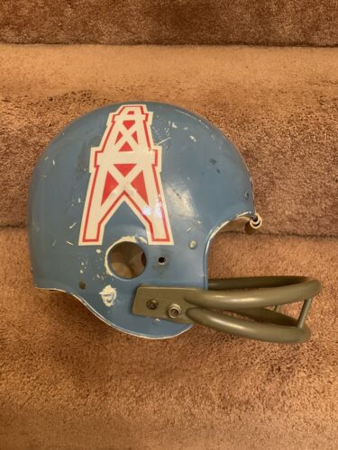 Vintage Wilson F-2005 Size 7 Football Helmet Very Clean 1974 Houston Oilers Sports Mem, Cards & Fan Shop:Fan Apparel & Souvenirs:Football-NFL Riddell