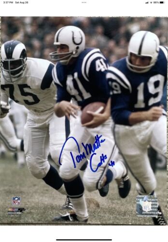 Vintage MacGregor Football Helmet Baltimore Colts Tom Matte Not Clear Shell Sports Mem, Cards & Fan Shop:Fan Apparel & Souvenirs:College-NCAA MacGregor