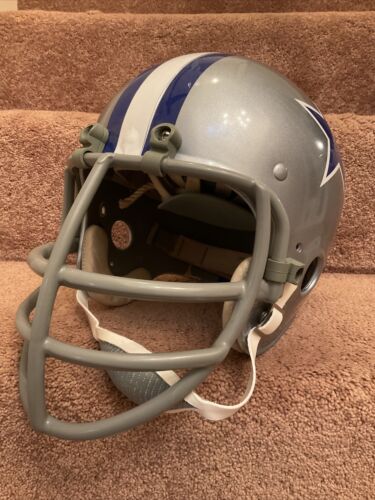 Riddell Kra-Lite TK Suspension Football Helmet 1966 Dallas Cowboys- Bob Lilly Sports Mem, Cards & Fan Shop:Fan Apparel & Souvenirs:Football-NFL Riddell
