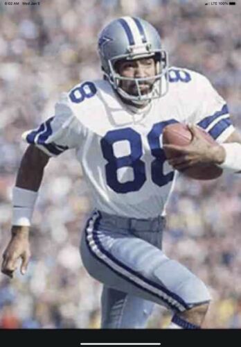 Drew Pearson TK2 Style Dallas Cowboys Football Helmet Authentic Color Paint Sports Mem, Cards & Fan Shop:Fan Apparel & Souvenirs:Football-NFL WESTBROOKSPORTSCARDS