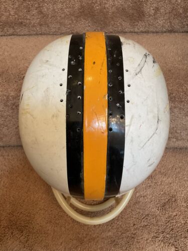 Maryland Terrapins 1958 Authentic Game Used Riddell Kra-Lite RK4 Football Helmet Sports Mem, Cards & Fan Shop:Fan Apparel & Souvenirs:College-NCAA Riddell