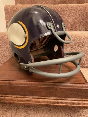 Minnesota Vikings Painted Horns RK2 Style Suspension Football Helmet Sports Mem, Cards & Fan Shop:Fan Apparel & Souvenirs:Football-NFL Riddell   