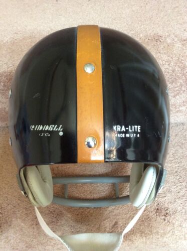 Vintage Riddell Kra-Lite TK2 Football Helmet-1973 Pittsburgh Steelers -very Rare Sports Mem, Cards & Fan Shop:Fan Apparel & Souvenirs:Football-NFL Riddell