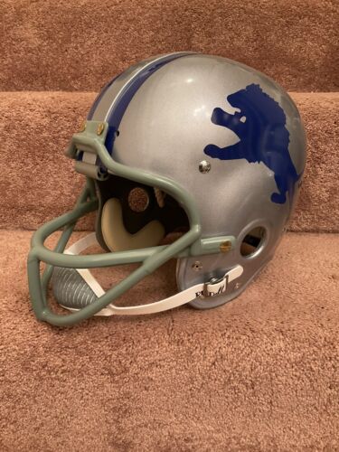 Riddell Kra-Lite RK4 Suspension Football Helmet 1962 Detroit Lions Joe Schmidt Sports Mem, Cards & Fan Shop:Fan Apparel & Souvenirs:Football-NFL Riddell   