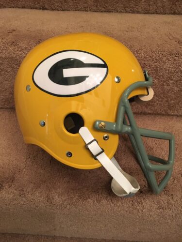 TK2 Style Football Helmet 1962-67 Green Bay Packers Forrest Gregg Sports Mem, Cards & Fan Shop:Autographs-Original:Football-NFL:Helmets WESTBROOKSPORTSCARDS