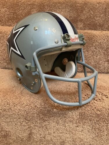 Rawlings HND-9 Football Helmet Schutt Red Dot OPO Dallas Cowboys Tony Dorsett Sports Mem, Cards & Fan Shop:Game Used Memorabilia:Football-NFL:Helmet WESTBROOKSPORTSCARDS