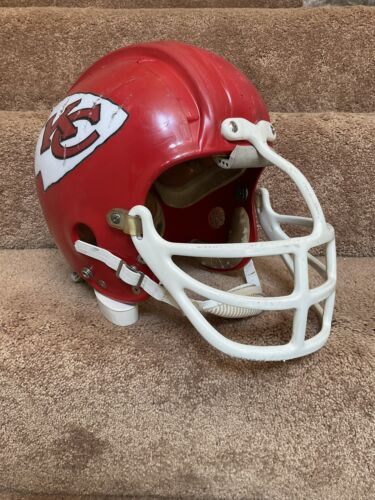 Gladiator Hydra Flo GHH Football Helmet Custom Kansas City Chiefs Willie Lanier Sports Mem, Cards & Fan Shop:Fan Apparel & Souvenirs:Football-NFL Riddell