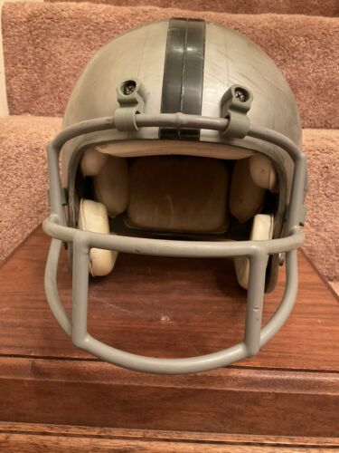Maxpro 1980s Football Helmet Oakland Los Angeles Raiders Clear Shell Rare Sports Mem, Cards & Fan Shop:Autographs-Original:Football-NFL:Helmets WESTBROOKSPORTSCARDS