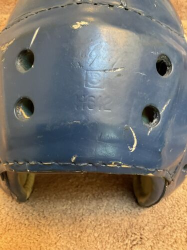 MacGregor Authentic H612 Leather Suspension Football Helmet Size 7 1/4 Sports Mem, Cards & Fan Shop:Fan Apparel & Souvenirs:Football-NFL MacGregor