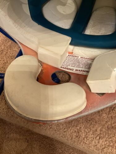 Authentic Vintage Detroit Lions Schutt Size Medium Football Helmet 2010 Sports Mem, Cards & Fan Shop:Game Used Memorabilia:Football-NFL:Helmet WESTBROOKSPORTSCARDS