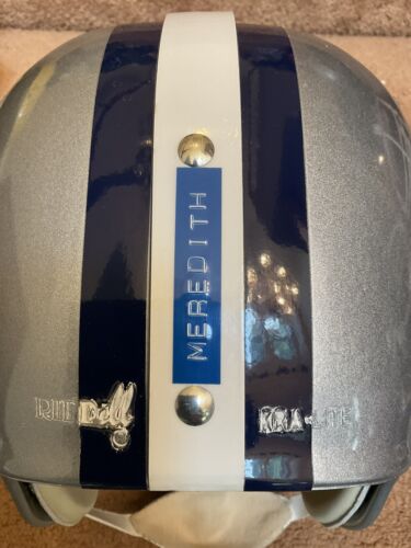 Riddell Kra-Lite RK2 Suspension Football Helmet 1967 Dallas Cowboys Don Meredith Sports Mem, Cards & Fan Shop:Fan Apparel & Souvenirs:Football-NFL Riddell