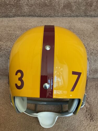 TK2 Style Football Helmet 1972 Washington Redskins Pat Fischer Lombardi R Style Sports Mem, Cards & Fan Shop:Autographs-Original:Football-NFL:Helmets WESTBROOKSPORTSCARDS