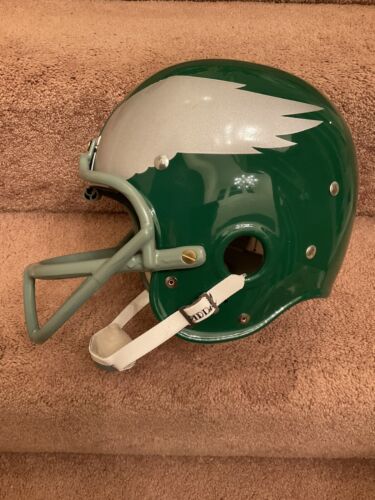 Philadelphia Eagles Painted Wings RK2 Style Suspension Football Helmet Bednarik Sports Mem, Cards & Fan Shop:Fan Apparel & Souvenirs:Football-NFL Riddell