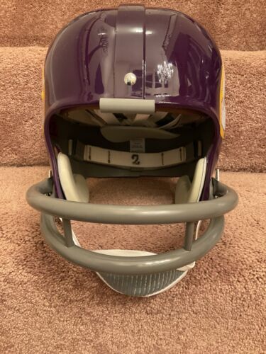 Minnesota Vikings “Big Horns” RK2 Style Suspension Football Helmet Krause Sports Mem, Cards & Fan Shop:Fan Apparel & Souvenirs:Football-NFL WESTBROOKSPORTSCARDS   