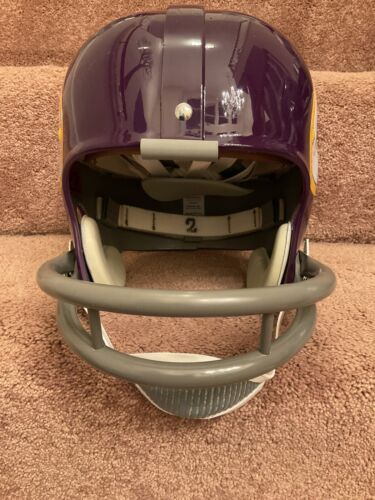 Minnesota Vikings “Big Horns” RK2 Style Suspension Football Helmet Krause Sports Mem, Cards & Fan Shop:Fan Apparel & Souvenirs:Football-NFL WESTBROOKSPORTSCARDS