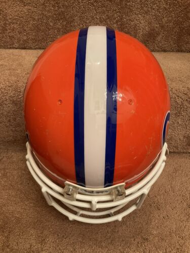 Game Used RIddell VSR4 Football Helmet- Custom Florida Gators Sports Mem, Cards & Fan Shop:Fan Apparel & Souvenirs:College-NCAA Riddell   