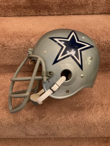 Bob Lilly Autographed Stats TK2 Dallas Cowboys Football Helmet Authentic Paint Sports Mem, Cards & Fan Shop:Fan Apparel & Souvenirs:Football-NFL Riddell