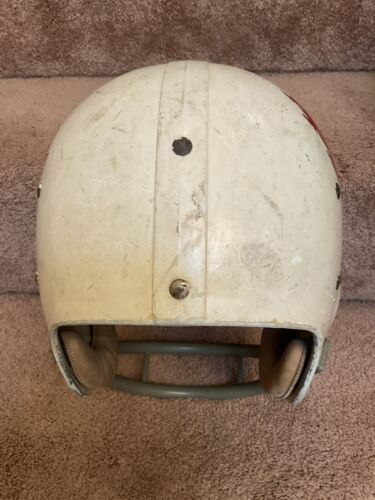 Vintage Game Used 1970 Riddell Kra-Lite Football Helmet St. Louis Cardinals Sports Mem, Cards & Fan Shop:Fan Apparel & Souvenirs:Football-NFL Riddell