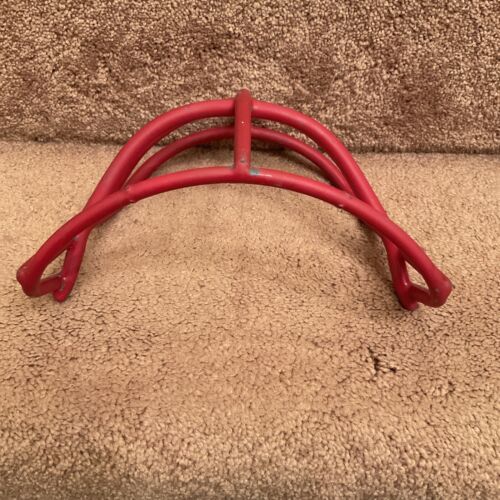 Vintage Original Schutt 1969 NJOP Large Red Dot Red Football Helmet Face Mask Sporting Goods:Team Sports:Football:Clothing, Shoes & Accessories:Helmets & Hats Schutt