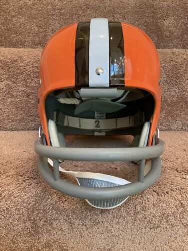 Original Vintage RIDDell Kra-Lite RK Suspension Football Helmet Cleveland Browns Sports Mem, Cards & Fan Shop:Fan Apparel & Souvenirs:Football-NFL Riddell