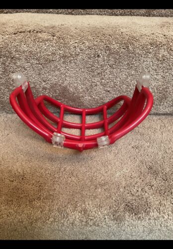 Vintage Red Riddell 1990s Double Wire Kra-Lite NJOP Football Helmet Facemask Sporting Goods:Team Sports:Football:Clothing, Shoes & Accessories:Helmets & Hats Riddell