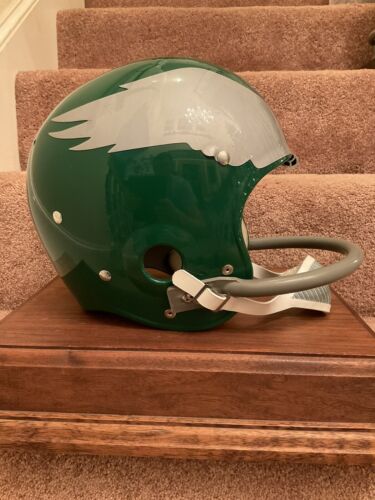 TK5 Style Suspension 1954-68 Philadelphia Eagles Football Helmet Sonny – WESTBROOKSPORTSCARDS TK5 Style Suspension 1954-68 Philadelphia Eagles Football Helmet Sonny – WESTBROOKSPORTSCARDS