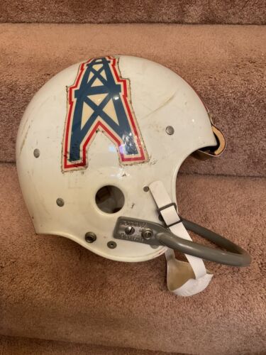 Authentic 1979 Riddell Houston Oilers Football Helmet Game Used Cliff Parsley Sports Mem, Cards & Fan Shop:Fan Apparel & Souvenirs:Football-NFL Riddell   