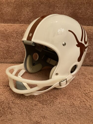 RK4 Style Football Helmet 1961 Texas Longhorns James Saxton Sports Mem, Cards & Fan Shop:Fan Apparel & Souvenirs:College-NCAA WESTBROOKSPORTSCARDS