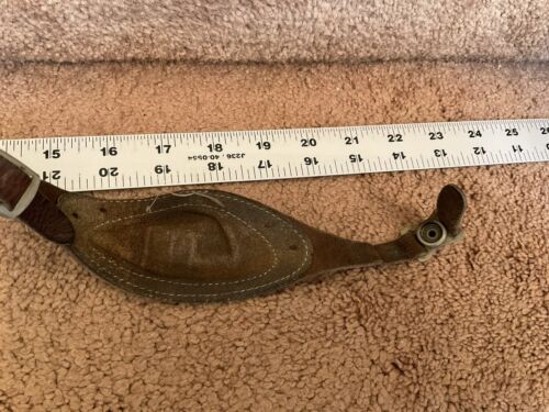 1940s-1950s Leather Football Helmet Chin Strap -Good Condition Sporting Goods:Team Sports:Football:Clothing, Shoes & Accessories:Helmets & Hats Riddell