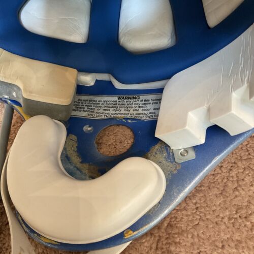Vintage Schutt Air Football Helmet Dallas Cowboys Troy Aikman Large Shell Sports Mem, Cards & Fan Shop:Fan Apparel & Souvenirs:Football-NFL Riddell