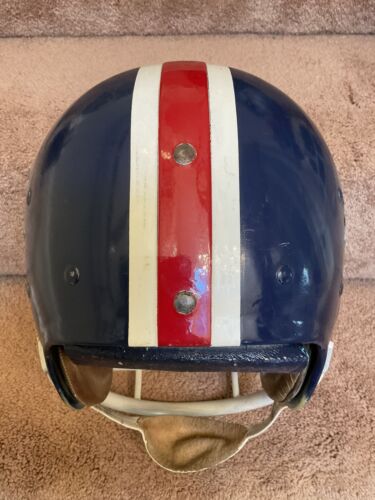 Vintage Riddell Kra-Lite Football Helmet 1975 New York Giants Disco NY Sports Mem, Cards & Fan Shop:Fan Apparel & Souvenirs:Football-NFL Riddell   