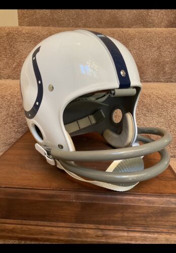 Riddell Kra-Lite RK2 Suspension Football Helmet Baltimore Colts John Unitas Sports Mem, Cards & Fan Shop:Fan Apparel & Souvenirs:Football-NFL Riddell