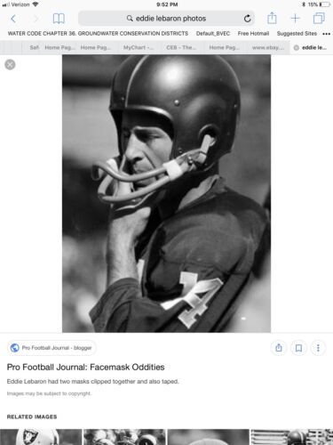 Riddell Kra-Lite RK4 Suspension Washington Redskins Football Helmet Lebaron RARE Sports Mem, Cards & Fan Shop:Fan Apparel & Souvenirs:Football-NFL WESTBROOKSPORTSCARDS   
