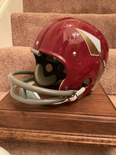 RK2 Style Football Helmet 1969 Washington Redskins Spear Cardinal Color Taylor Sports Mem, Cards & Fan Shop:Fan Apparel & Souvenirs:Football-NFL Riddell