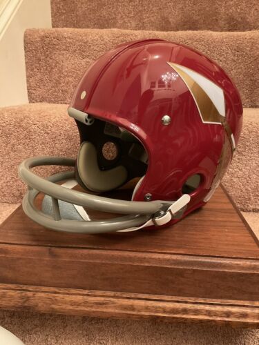 RK2 Style Football Helmet 1969 Washington Redskins Spear Cardinal Color Taylor Sports Mem, Cards & Fan Shop:Fan Apparel & Souvenirs:Football-NFL Riddell   