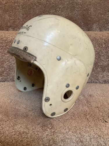 Spalding Gardite GCS 62-114 Original Authentic Suspension Football Helmet Sports Mem, Cards & Fan Shop:Fan Apparel & Souvenirs:College-NCAA WESTBROOKSPORTSCARDS