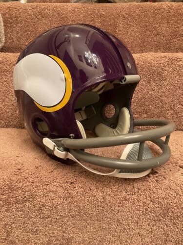 Minnesota Vikings “Big Horns” RK2 Style Suspension Football Helmet Tarkenton Sports Mem, Cards & Fan Shop:Fan Apparel & Souvenirs:Football-NFL WESTBROOKSPORTSCARDS   