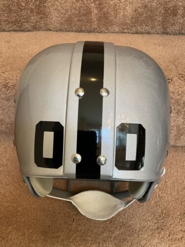 RK2 Husky Vintage Style Football Helmet 1968 Oakland Raiders Jim Otto Sports Mem, Cards & Fan Shop:Game Used Memorabilia:Football-NFL:Helmet WESTBROOKSPORTSCARDS