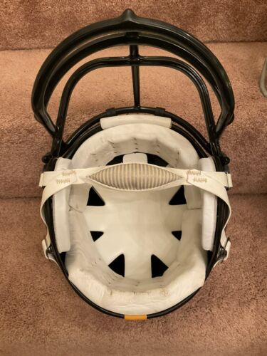 Vintage RARE Rawlings HND-9 Football Helmet Pittsburgh Steelers Mike Webster Sports Mem, Cards & Fan Shop:Fan Apparel & Souvenirs:Football-NFL Rawlings