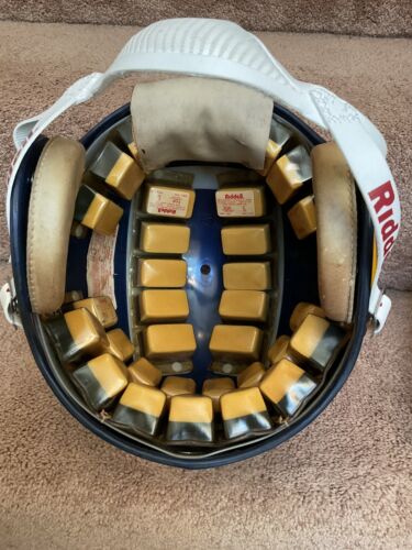 Los Angeles Rams Vintage Riddell 1977 Kra-Lite II PAC-3 Football Helmet Large Sports Mem, Cards & Fan Shop:Fan Apparel & Souvenirs:Football-NFL Riddell
