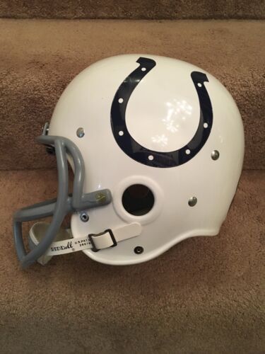 Riddell Kra-Lite RK2 Suspension Football Helmet Baltimore Colts Raymond Berry Sports Mem, Cards & Fan Shop:Fan Apparel & Souvenirs:Football-NFL Riddell