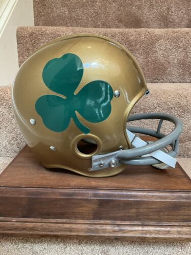 fighting irish football helmets Riddell Kra-Lite RK2 Football Helmet 1962 Notre Dame Fighting Irish La – WESTBROOKSPORTSCARDS