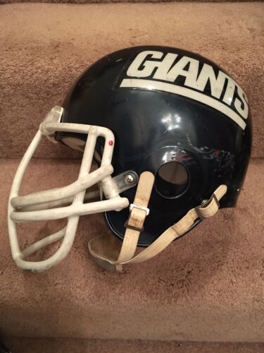 Maxpro New York Giants 1980s Football Helmet Rare Sports Mem, Cards & Fan Shop:Autographs-Original:Football-NFL:Helmets WESTBROOKSPORTSCARDS   