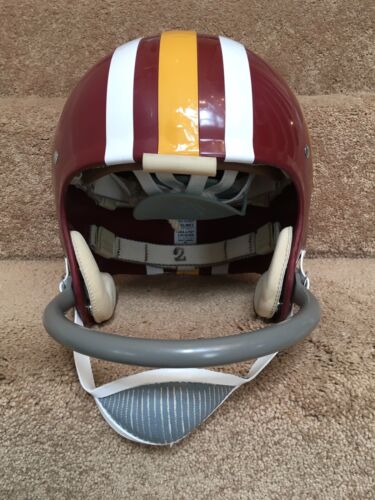 Vintage Riddell Kra-Lite Football Helmet 1973 Washington Redskins Charley Taylor Sports Mem, Cards & Fan Shop:Fan Apparel & Souvenirs:Football-NFL Riddell
