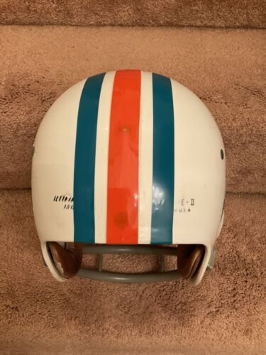 Vintage Riddell 1972 Kra-Lite II TAK-29 Football Helmet Miami Dolphins Griese Sports Mem, Cards & Fan Shop:Fan Apparel & Souvenirs:Football-NFL Riddell   