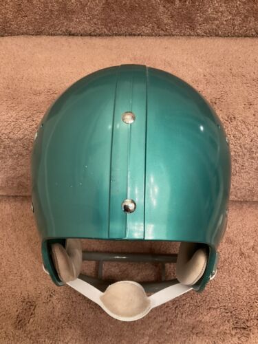 Vintage Riddell Kra-Lite TK2 Football Helmet 1974 Philadelphia Eagles Bradley Sports Mem, Cards & Fan Shop:Fan Apparel & Souvenirs:Football-NFL Riddell